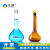江玻容量瓶实验室A级可过检透明棕色高硼硅玻璃具塞定量瓶细颈梨形瓶10ML-1L 容量瓶透明2000ml  1个(A级可过检)