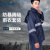 君御 N211-2A雨衣套装 分体双层加厚高亮反光条尼龙绸户外雨衣雨裤 劳保防汛雨衣 XXXL
