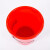 越越尚 塑料桶 21升无盖 红色手提加厚带盖通用水桶 学生宿舍洗澡洗衣桶YYS-XST-013