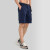 HALTI 男士夏季宽松户外跑步快干运动透气短裤五分裤HHPBA52024S 素蓝色 170