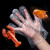 级加厚环保餐饮薄膜餐饮透明手套家务一次性手套防水餐饮 厚款 10包1000只