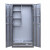 艾科堡 双门（304不锈钢）清洁柜 扫把柜 拖把柜清洁工具收纳柜 清洁用品柜储物柜工具柜 AKB-QJGJ-106