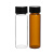 工百利  透明玻璃螺口瓶 实验室留样品瓶 试剂瓶 储存菌种瓶 种子小玻璃瓶 60ml透明100只（27*140mm） 