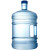 带盖纯净水桶手提家用蓄储水桶饮水机桶装水桶塑料矿泉水瓶 19L