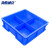 海斯迪克 HKCL-146 塑料分隔式零件盒物料盒 分格箱五金工具收纳箱螺丝盒 特厚590六格箱（590*385*145）