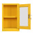 建功立业200409应急物资柜800*500*350mm钢制柜防护用品柜黄色