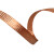 聚远 JUYUAN   铜编织带接地线镀锡紫铜软连接跨接线扁铜线 裸铜1.5平方 100米装