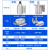 适用HDLH木工机械雕刻机自动上下料开料机飞机定位气缸QGY40-30-25-35 HDLH40-30-35款