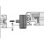 VLEN 门锁8系列，120×44mm，m=237.0g铸铁 货期90天 起订量5个