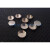 耐驰铂金坩埚/铂金铂铑坩埚/热分析铂金铂铑坩埚/DSC坩埚/样品盘 铂铑盖子φ6.7mm 盖子