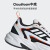 阿迪达斯 （adidas）「波波鞋」OZWAVE2.0厚底休闲老爹鞋男女 黑色/白色/橙色 35.5 215mm