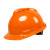 曼德锐安全帽工地国标加厚透气玻璃钢建筑工程男夏施工领导头盔定制印字 国标加厚透气款（橙色）（按钮）