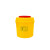 劳保佳 垃圾桶 医疗废物垃圾桶 方形圆形一次性安全利器盒 锐器盒 废弃针头收纳盒 方形推盖3L