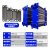 定制适用板式换热器304316不锈钢钛材定制可拆卸工业供暖蒸汽交换 8平方换热面积（加强防腐板