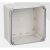 160*160*90mm透明盖塑料防水接线盒 ABS电气防水盒 按钮盒