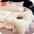 猫人（MiiOW）家纺床上冰丝四件套夏季刺绣款床上用品轻奢凉感床单被套三套件 郁金香-奶昔白+奶油粉 1.8m床单四件套-被套200x230cm