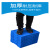 塑料加厚分类周转箱零件螺丝分格盒子收纳五金多格箱长方形分隔箱 乳白色320箱(实发蓝色)