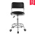 实验椅凳不锈钢气压升降椅车间操作凳可调节实验室椅子圆凳 有靠背轮滑椅