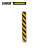 安赛瑞 加厚款电线杆防撞反光贴膜（黄黑条纹）124cm×46m 厚18μm PET基材 13463