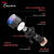 威刚（ADATA）霜盾炫彩版360一体式SECPU水冷散热器 无限镜像 黑色
