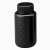 NIKKO试剂瓶HDPE塑料瓶圆瓶大口小口黑色避光样品瓶避光液体 黑色小口圆瓶 50ml