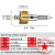 沃嘉定制适用M35不锈钢开孔器含钴高速钢金属铝合金铁皮专用开孔扩孔钻头 香槟色 23mm