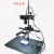 微调实验支架 CCD工业相机支架+万向光源架 光学台 加强款高600mm大底板 RH-MVT2-600-