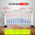 市政道路护栏城市停车场马路公路交通人行道京式隔离围栏防撞栏杆 白色 普通款1.0米高 1米价格