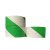飞尔（FLYER）PVC胶带 斑马线车间地面标识 彩色标识划线地板胶带【白绿 70mm×33m】