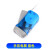 九州众合手压电筒 透明LED手捏电筒 环保手电筒 太阳能手摇发电灯 蓝色