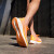 多威（Do-win）神行者SE全掌碳板跑步鞋马拉松PB竞速跑鞋男女春夏新款运动跑鞋 荧光橙 36/230