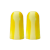 Raxwell Lemon PU专业降噪耳塞，黄白混色，5副／盒RW7100