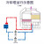 冷却塔冷水塔工业凉水塔冷却水塔大小高温型玻璃钢圆10吨降温 冷却塔100T中温 加厚玻璃钢