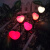 TLXT定制情人节太阳能户外花园装饰爱心灯草坪庭院地插浪漫氛围智能景 红色爱心 单支