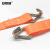 安赛瑞 捆绑带 货车棘轮紧绳器 固定绳 橘色双钩 2.5cmx6m 2A01239