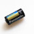 CR123A电池CR17345锂电池3V相机强光电筒GPS定位不能充电 柠檬黄 CR123A电池款式6