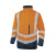 代尔塔 404010 荧光可视工作服3合1风雪衣款橙色+藏青色XXL码1件装