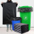 厂家批发240L超大垃圾袋 环卫物业加大黑色塑料袋 大垃圾袋加厚定 120*140cm4丝加厚款