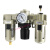 适用气源处理过滤器三联件AC2000/3000/4000-02-0304油水分离器调 AC2000-02D自动排水配6mm接头