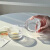 xywlkjins家用商用耐热玻璃酱油碟调味碟酱碟蘸料碟子小杯番茄酱调料碟 浮点碟45ml