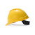 梅思安 安全帽 型号：V-Gard500豪华透气梅思安 加厚ABS 可印logo 黄色