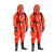 代尔塔401036外置气密A级重型防化服防火阻燃防危险化学品防护服