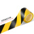 黑黄警示胶带pvc警戒线地贴防水耐磨彩色地板胶带强力强粘地标线5 4cm宽X33米