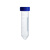 惠利得（HUILIDE）EP管种子瓶圆底尖底离心管微量实验室种子瓶样品瓶螺口塑料离心管刻度管 50ml蓝色螺口尖底 50个装
