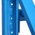 富都华创 蓝色200kg中型副架 2000*1500*600 仓储货架 置物架 四层层板可调节 库房仓库展示架 FDHC-HJ-206