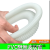 定制适用PVC塑料波纹管穿线软管电线电工绝缘PE塑料套管蛇皮管 加厚白-外径32/25米