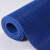 LENCUSN 蓝色S型镂空网眼地毯实心 5mm 1.2x15米一卷 防水泳池地垫PVC塑料疏水浴室洗手间防滑垫