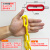 塑料链条路锥链警示链6mm8mm10m雪糕桶路障隔离锁链S活扣黑黄红白 全黄（粗10毫米） 1米价格