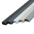 铝合金线槽明装方形金属卡扣电线电缆外盖式隐形装饰地面埋线桥架 黑色20*10