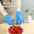 食品级耐用型一次性手套家务用厨房餐饮清洁洗碗防水橡胶乳胶 整箱E350灵巧型(1000只) M